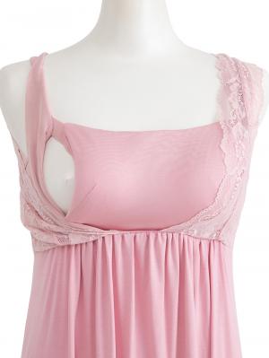 マタニティ 授乳 キャミソール|ナイトブラ機能付　ルームウェアにもなる授乳キャミソール