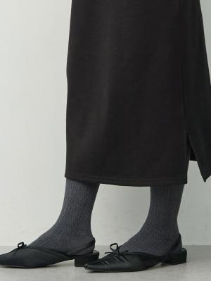 マタニティレッグウェア|Rosemadame（ローズマダム）ケーブルニットタイツ【出産後も長く使える】|チャコール