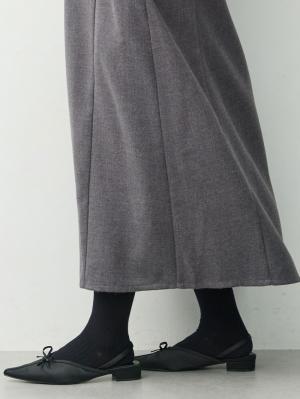 マタニティレッグウェア|Rosemadame（ローズマダム）リブタイツ【出産後も長く使える】|ブラック