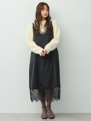 マタニティレッグウェア|Rosemadame（ローズマダム）リブタイツ【出産後も長く使える】|モカ