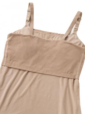 マタニティ 授乳 キャミソール|助産院監修　ボリュームダウン見え授乳ブラキャミ【出産後も長く使える】