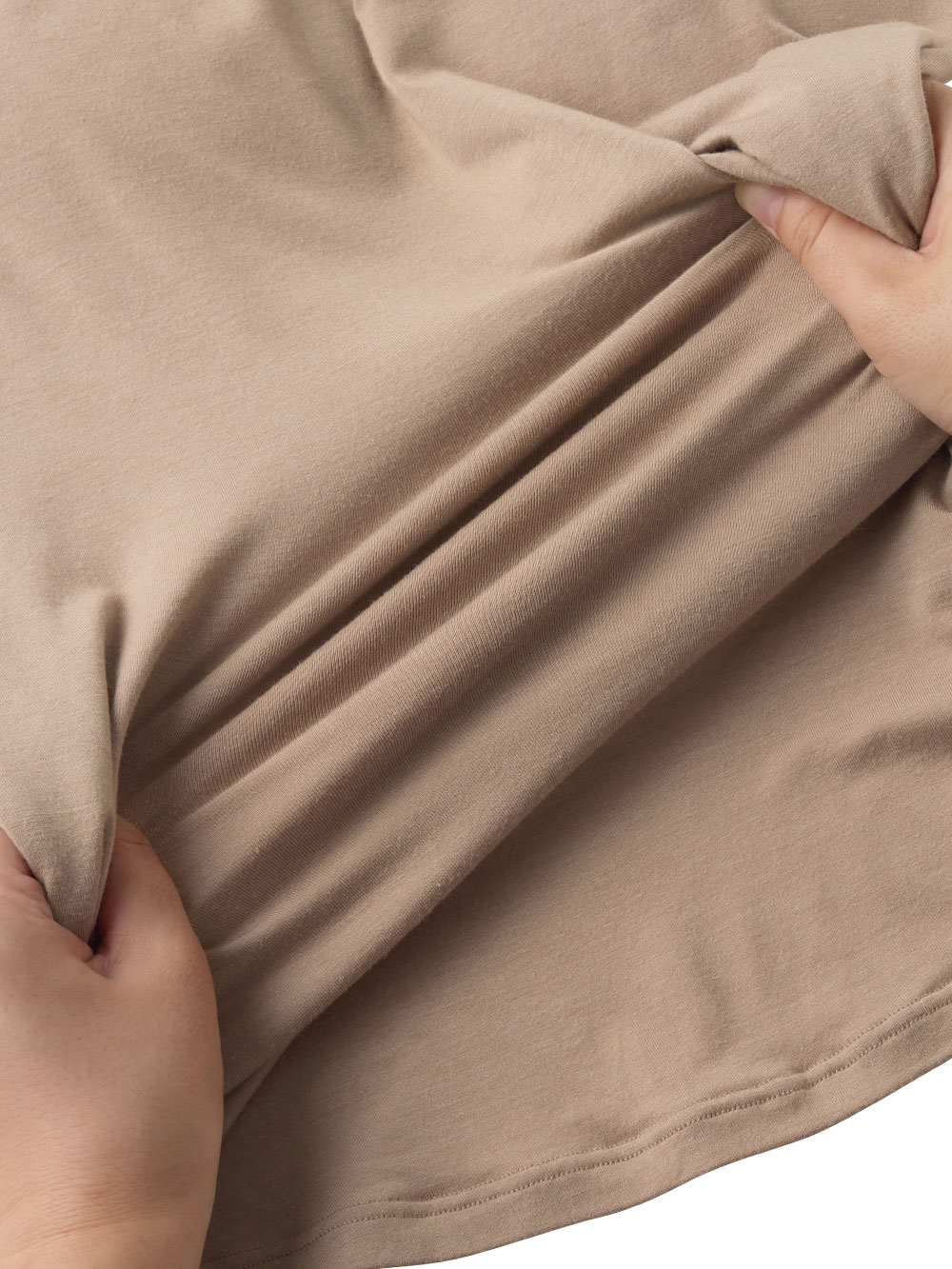 マタニティ 授乳 キャミソール|助産院監修　ボリュームダウン見え授乳ブラキャミ【出産後も長く使える】