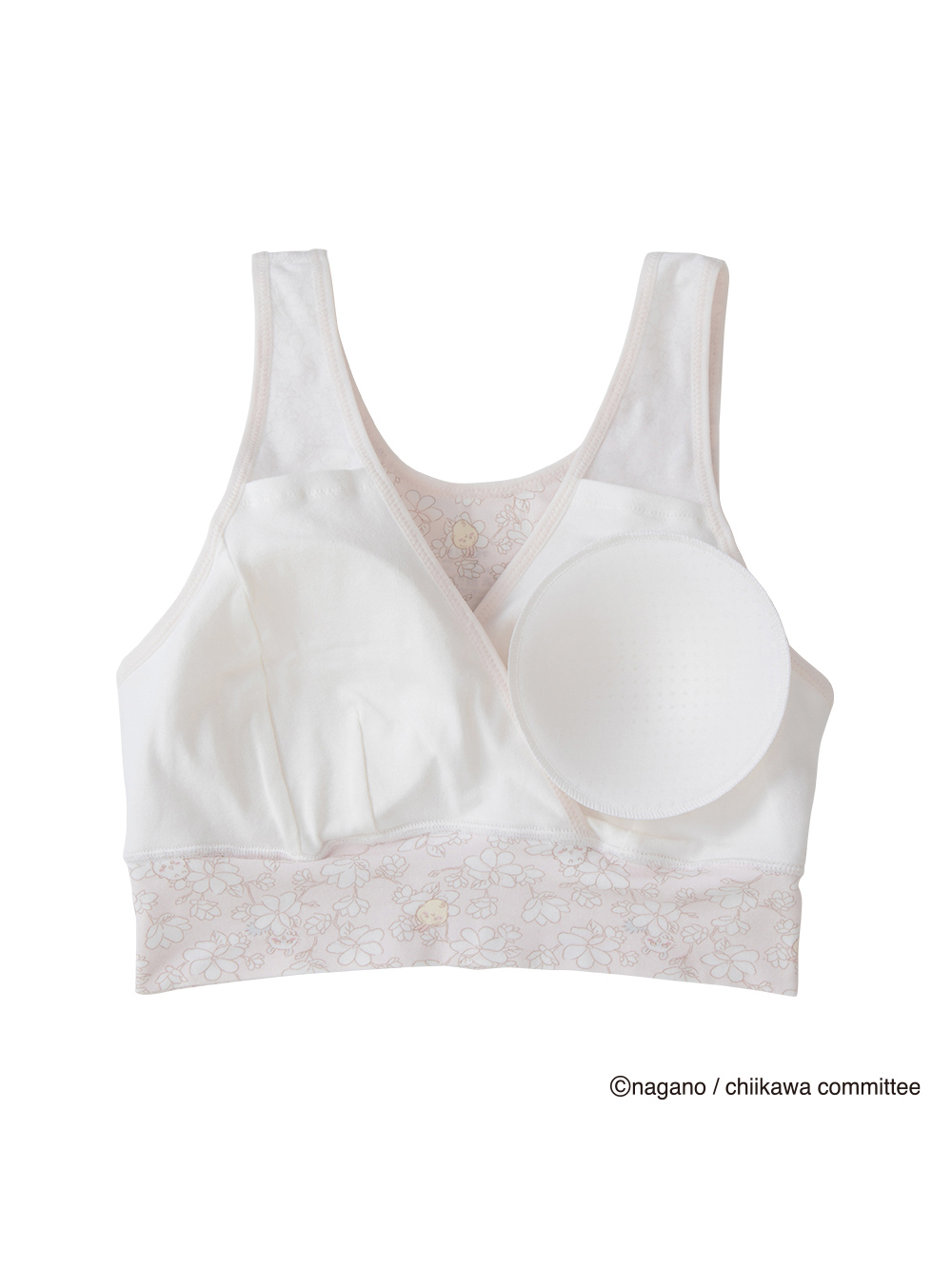 授乳ブラ・マタニティブラ（マタニティインナー・産後用品）|【アニメちいかわ】カシュクールブラショーツセット【出産後も長く使える】