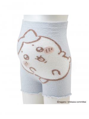 妊婦帯・腹帯・産前ガードル|【アニメちいかわ】ふわぽかはらまきパンツ【出産後も長く使える】|ブルー（ハチワレ）