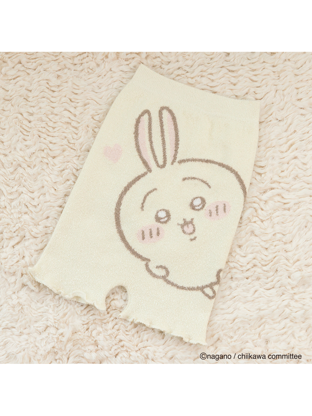 妊婦帯・腹帯・産前ガードル|【アニメちいかわ】ふわぽかはらまきパンツ【出産後も長く使える】|ベージュ（うさぎ）