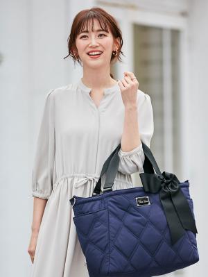 マザーズバッグ・ママバッグ|THEATHEA SASHA 2WAYマザーズバッグ4点セット|ネイビー