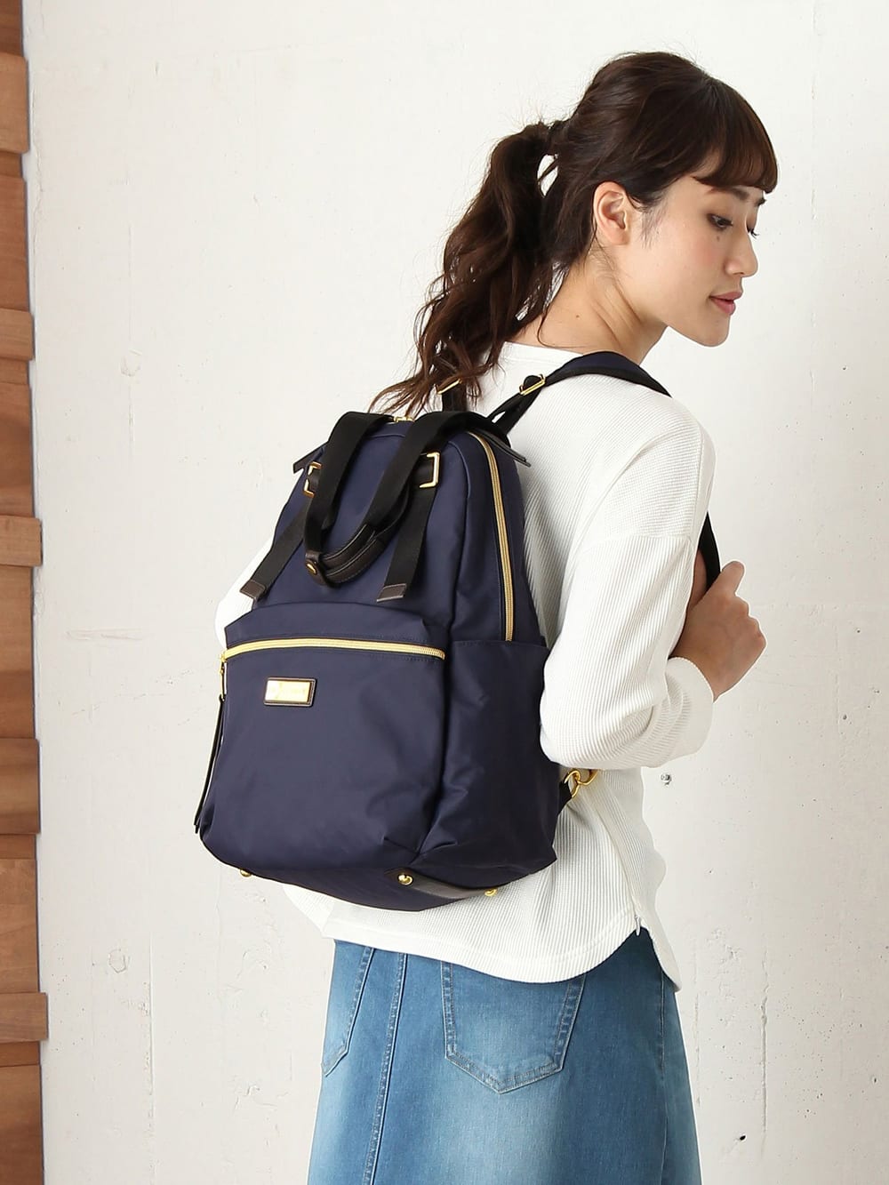新品　THEATHEA マザーズバッグ ネイビー THEATHEA マザーズリュック SOHO | マザーズバッグ・ママバッグ