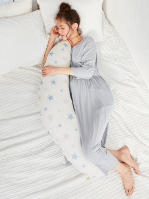 抱き枕・授乳クッション|【日本製】モスリンガーゼ マルチクッション 抱き枕 授乳クッション|ステラブルー