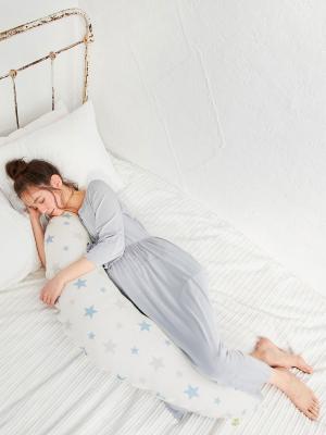 抱き枕・授乳クッション|【日本製】モスリンガーゼ マルチクッション 抱き枕 授乳クッション|ステラブルー