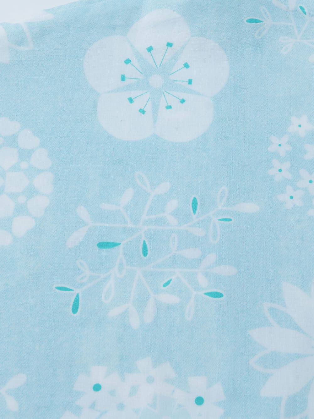 抱き枕・授乳クッション|【日本製】モスリンガーゼ マルチクッション 洗い替えカバー|フィオーレブルー