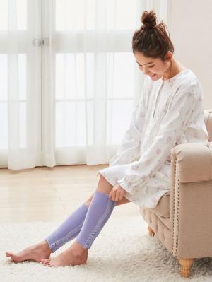 マタニティレッグウェア|【ふくらはぎ用サポーター】 毎日習慣 ふくらはぎ用【出産後も長く使える】|ラベンダー