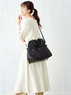 マザーズバッグ・ママバッグ|ANGELIEBEオリジナル 【軽量・防水加工】マザーズ3WAYリュック（おむつ替えシート付）|ブラック