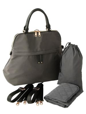 マザーズバッグ・ママバッグ|ANGELIEBEオリジナル 【軽量・防水加工】マザーズ3WAYリュック（おむつ替えシート付）|グレー