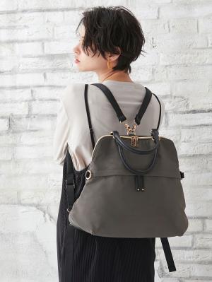 マザーズバッグ・ママバッグ|ANGELIEBEオリジナル 【軽量・防水加工】マザーズ3WAYリュック（おむつ替えシート付）|グレー