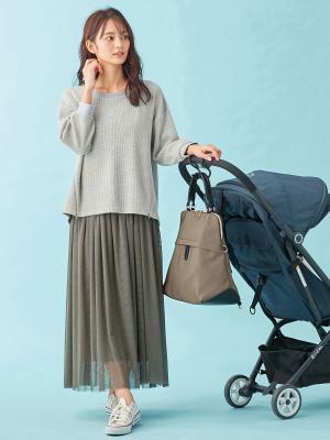 マザーズバッグ・ママバッグ|ANGELIEBEオリジナル 【軽量・防水加工】マザーズ3WAYリュック（おむつ替えシート付）|ブラウン