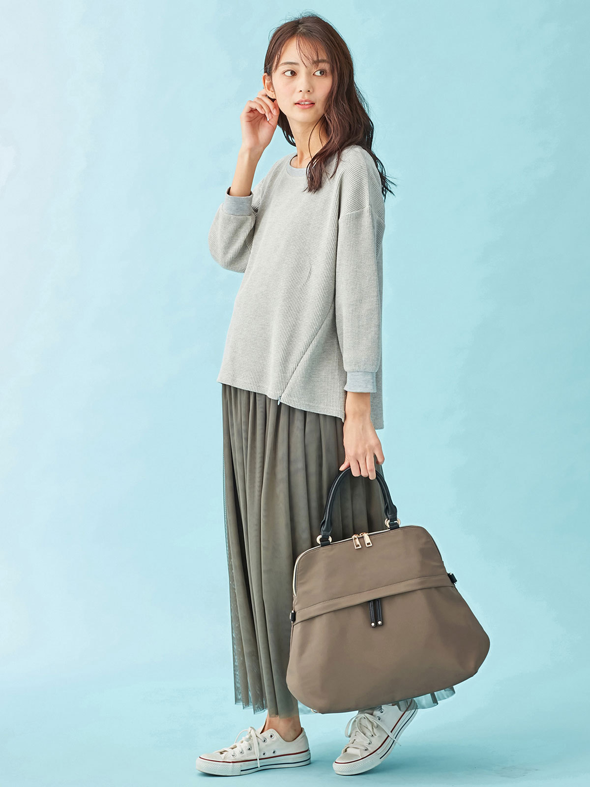 マザーズバッグ・ママバッグ|ANGELIEBEオリジナル 【軽量・防水加工】マザーズ3WAYリュック（おむつ替えシート付）|ブラウン