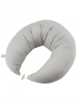 抱き枕・授乳クッション|【日本製】オーガニック　和晒しダブルガーゼ　マルチクッション（抱き枕・授乳クッション）|グレー