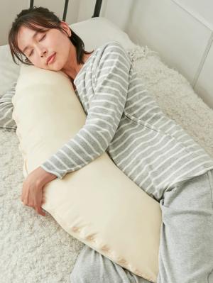 抱き枕・授乳クッション|【日本製】オーガニック　和晒しダブルガーゼ　マルチクッション（抱き枕・授乳クッション）|キナリ