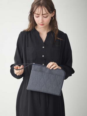 母子手帳ケース|スリムで軽いペアレンツ母子手帳ケース|チャコールグレー