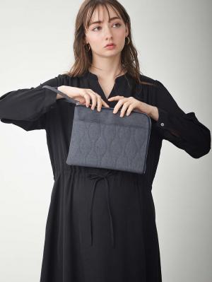 母子手帳ケース|スリムで軽いペアレンツ母子手帳ケース|チャコールグレー