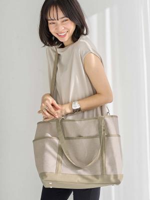 マザーズバッグ・ママバッグ|【マザーズバッグ】ママバッグ　軽量・撥水 3way　ペアレンツトートバッグ|ベージュ