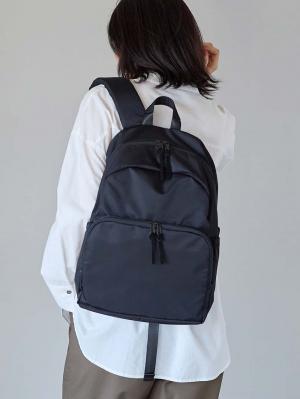 マザーズバッグ・ママバッグ|インフルエンサーコラボ　16ポケット軽量多機能マザーズリュック Healthknit Product|ブラック