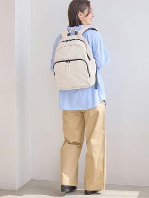 マザーズバッグ・ママバッグ|インフルエンサーコラボ　16ポケット軽量多機能マザーズリュック Healthknit Product|ベージュ