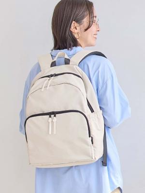 マザーズバッグ・ママバッグ|インフルエンサーコラボ　16ポケット軽量多機能マザーズリュック Healthknit Product|ベージュ