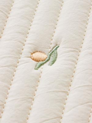 母子手帳ケース|【MAMMY LUNA】イブル　ヌビキルト　マルチケース　母子手帳ケース|オリーブ