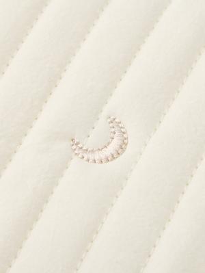 母子手帳ケース|【MAMMY LUNA】イブル　ヌビキルト　マルチケース　母子手帳ケース|オフホワイト（星月）