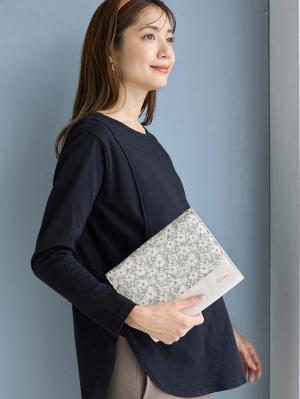 犬印本舗　リバティ母子手帳ケース26132