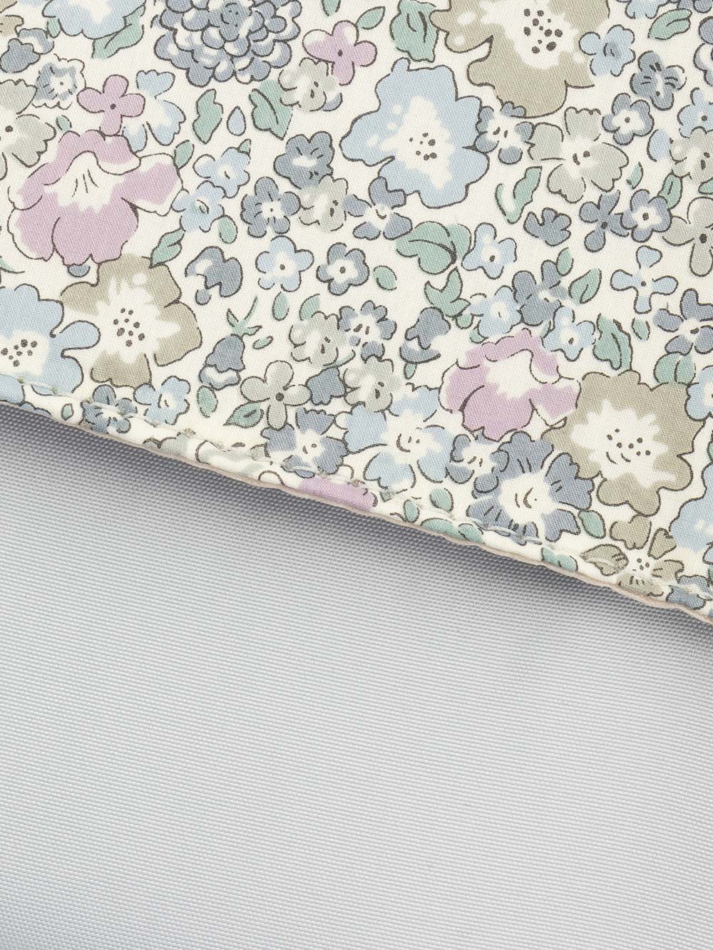 母子手帳ケース|犬印本舗　リバティ母子手帳ケース|ブルーグレー