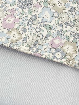 母子手帳ケース|犬印本舗　リバティ母子手帳ケース|ブルーグレー