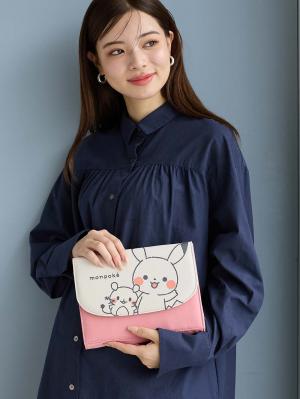母子手帳ケース|monpokeモンポケ母子手帳ケース|ピンク（ピカチュウ&デデンネ）