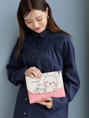母子手帳ケース|monpokeモンポケ母子手帳ケース|ピンク（ピカチュウ&デデンネ）