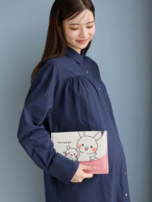 母子手帳ケース|monpokeモンポケ母子手帳ケース|ピンク（ピカチュウ&デデンネ）