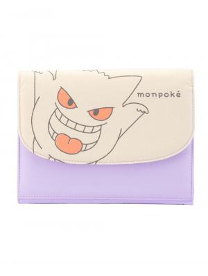 母子手帳ケース|monpokeモンポケ母子手帳ケース|パープル（ゲンガー）