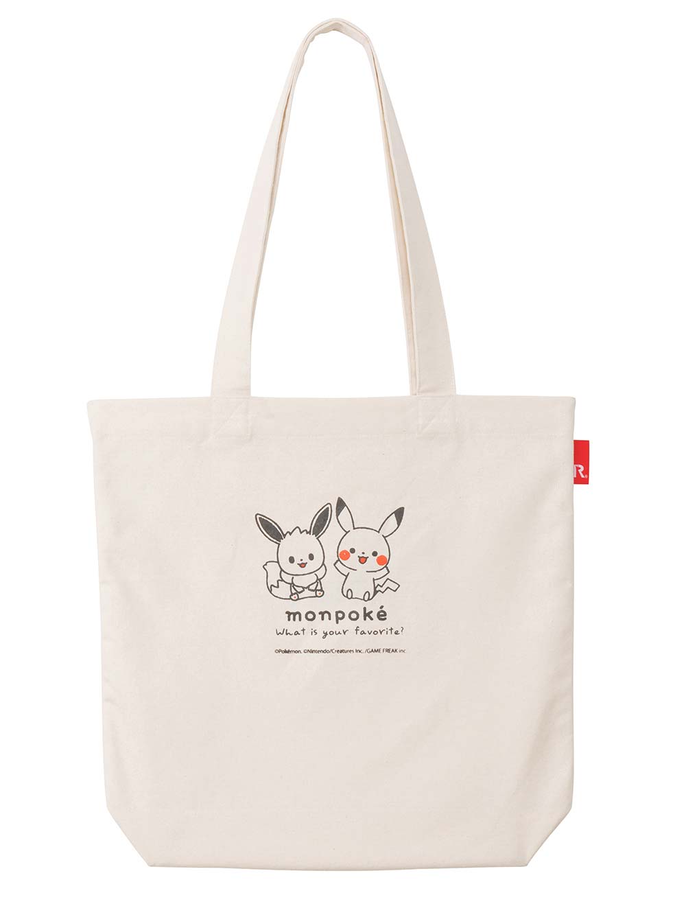 モンポケ マミールー小花柄トートバッグ : ポケモンセンター