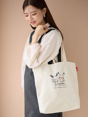 マザーズバッグ・ママバッグ|monpokeモンポケ トートバッグ|キナリ(ピカチュウ&イーブイ)