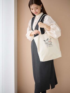 マザーズバッグ・ママバッグ|monpokeモンポケ トートバッグ|キナリ(ピカチュウ&イーブイ)