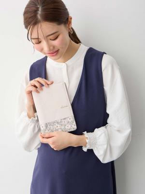 母子手帳ケース|犬印本舗 リバティ軽量・薄型マルチケース(お薬手帳ケース)|ベージュ