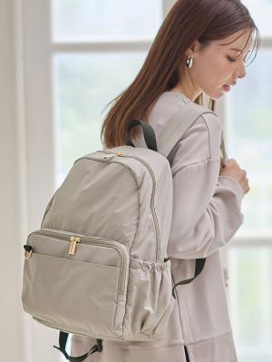 マザーズバッグ・ママバッグ|犬印本舗 収納上手なマザーズリュック|ベージュ
