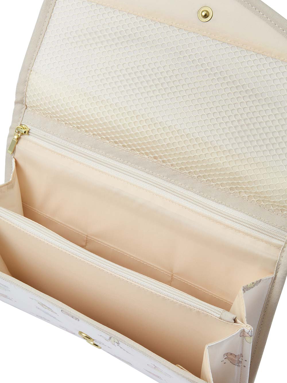 母子手帳ケース|Rosemadame(ローズマダム)母子手帳ケース|アイボリー(アニマル柄)