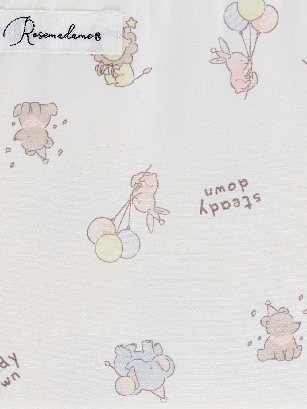 母子手帳ケース|Rosemadame(ローズマダム)母子手帳ケース|アイボリー(アニマル柄)