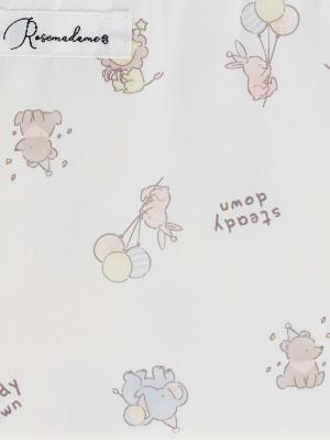 母子手帳ケース|Rosemadame(ローズマダム)母子手帳ケース|アイボリー(アニマル柄)