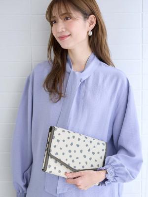 母子手帳ケース|Rosemadame(ローズマダム)母子手帳ケース|チャコール(ダルメシアン柄)