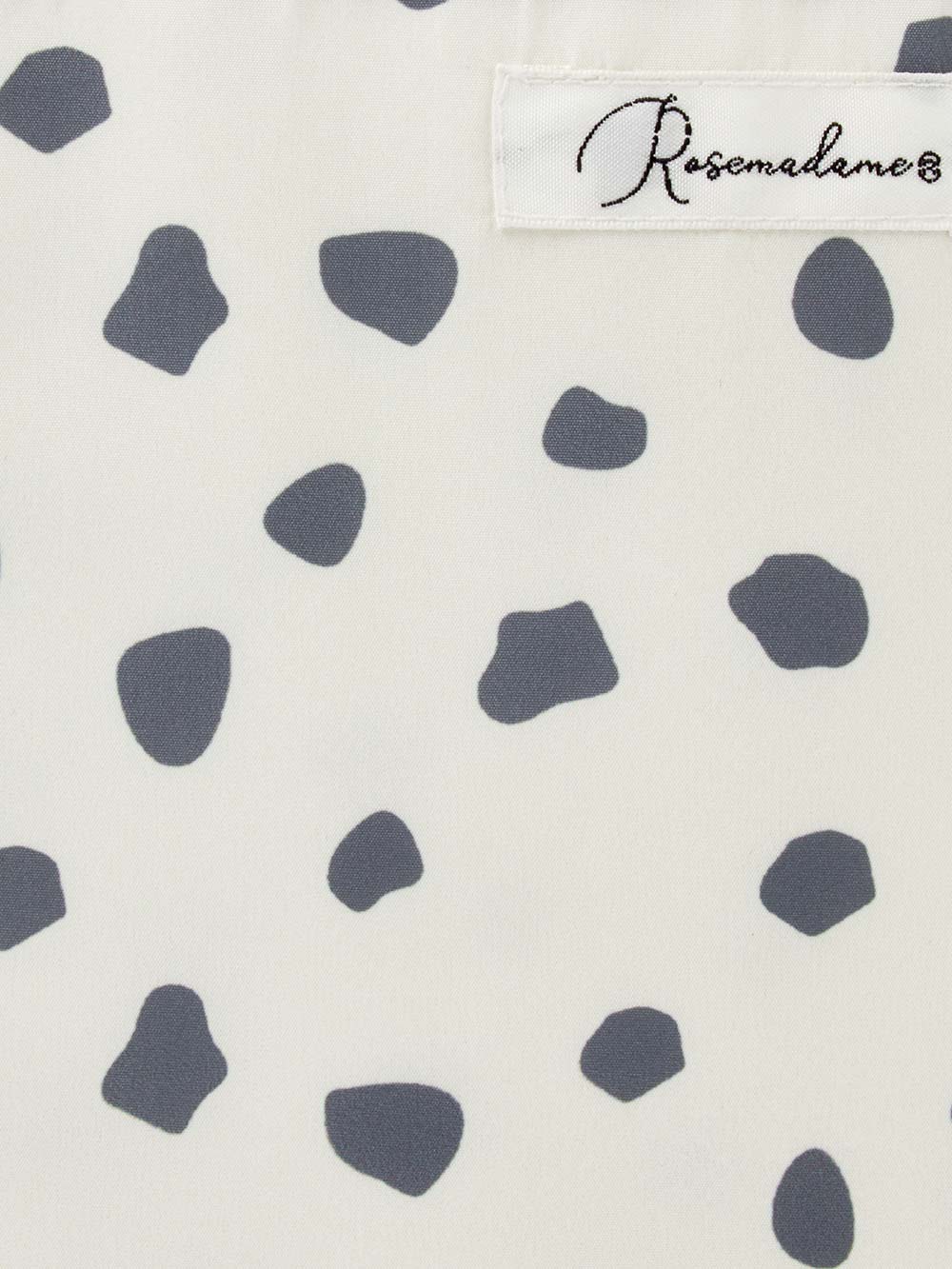 母子手帳ケース|Rosemadame(ローズマダム)母子手帳ケース|チャコール(ダルメシアン柄)