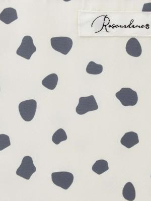 母子手帳ケース|Rosemadame(ローズマダム)母子手帳ケース|チャコール(ダルメシアン柄)