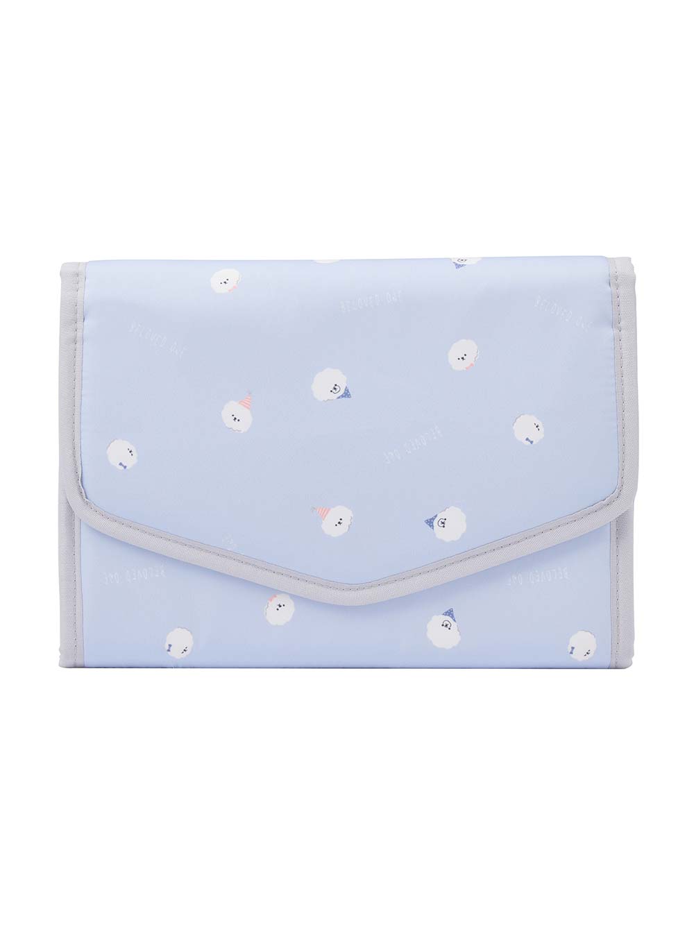 母子手帳ケース|Rosemadame(ローズマダム)母子手帳ケース|ブルー(ピジョンフリーゼ柄)