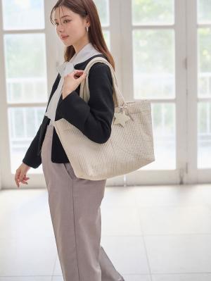 マザーズバッグ・ママバッグ|犬印本舗　コットンヌビ　マザーズトート　ポーチ付|ベージュ